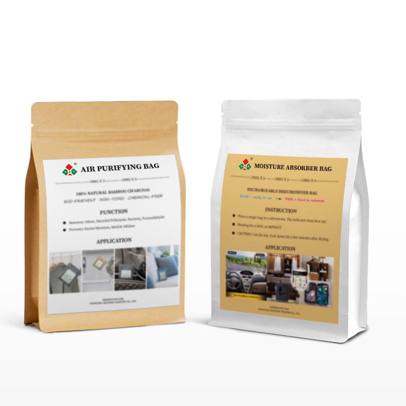 Get Rid of Dampness and Unwanted Odors with Our All-in-One Home Solution Kit That Includes Dehumidification Bags, Food-Grade Silica Gel, Reusable Car Dehumidifi