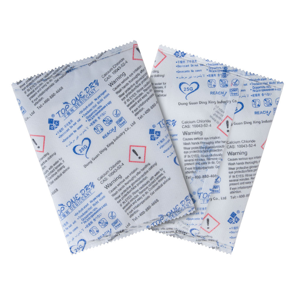 Garment Desiccant CaCl2 Pack clothes desiccant packet container desiccant Calcium Chloride Desiccant Bags