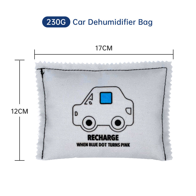 Indicator Car Dehumidifier Bag Car Moisture Absorber Dehumidifier Bag Eco Reusable Auto Dehumidifier Bag