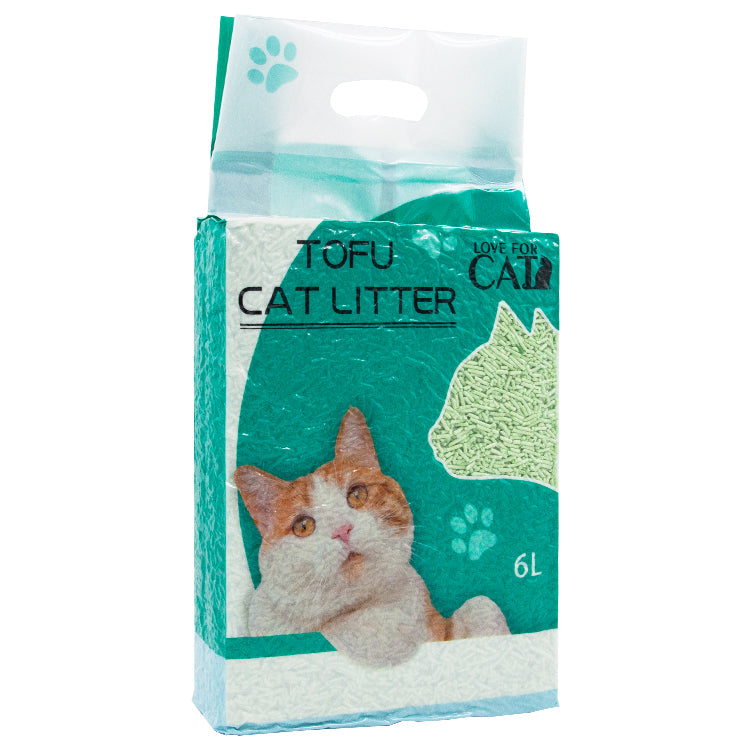 100% Biodegradable Incredible Cat Sand Odour Control Non Stick Gentle Paws Nurture Pro 6L Pea Tofu Cat Litter