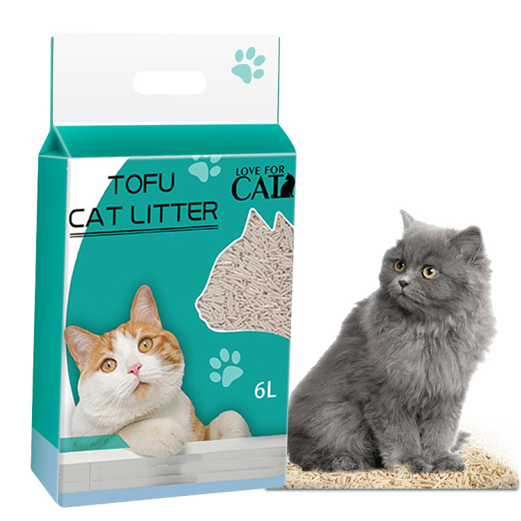 100% Biodegradable Incredible Cat Sand Odour Control Non Stick Gentle Paws Nurture Pro 6L Pea Tofu Cat Litter