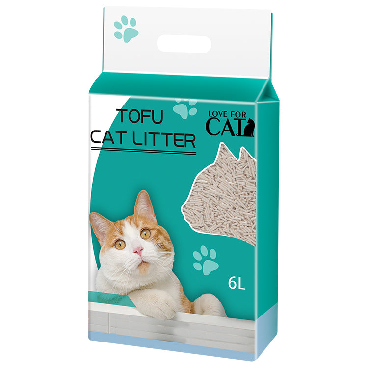 100% Biodegradable Incredible Cat Sand Odour Control Non Stick Gentle Paws Nurture Pro 6L Pea Tofu Cat Litter